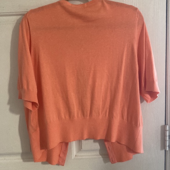 Boden cotton short sleeve cardigan Size US 18 - Picture 3 of 4